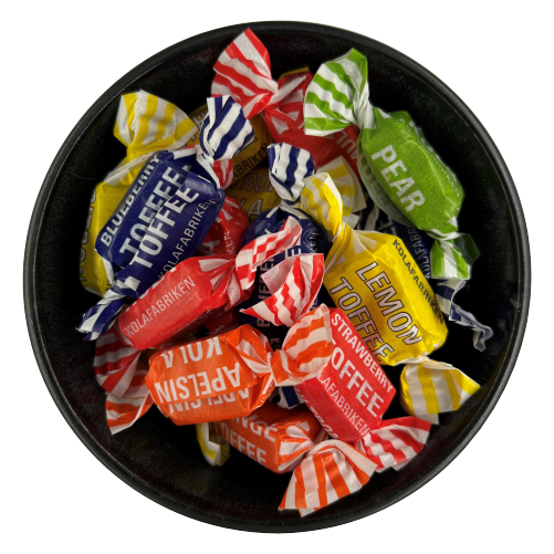 Slikbilen - Fruit Toffe Mix