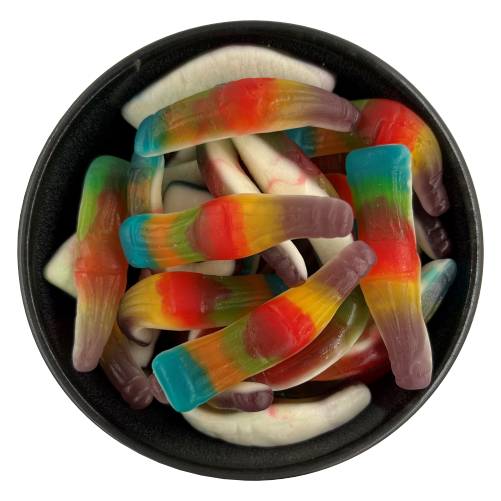 Slikbilen - Rainbow Bottles