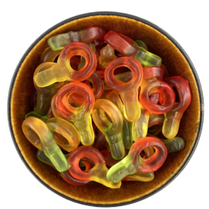 Haribo - Nappar Frugt Sutter