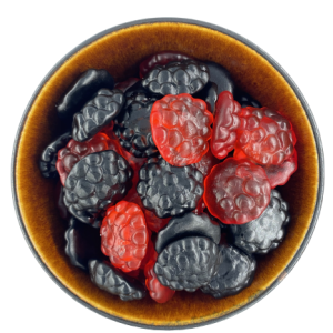Haribo - Hindbær & Brombær