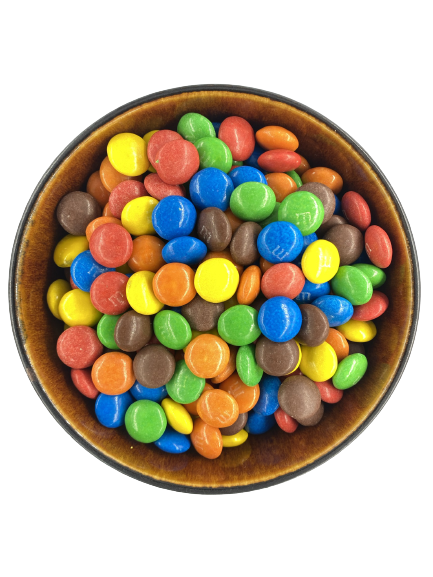 m&ms chokoladeknapper