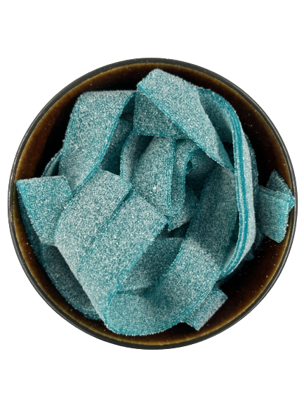 Slikbilen - Sour Belts Blueberry & Raspberry