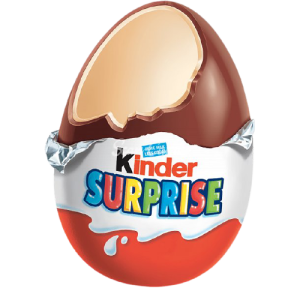 kinder surprise chokoladeæg