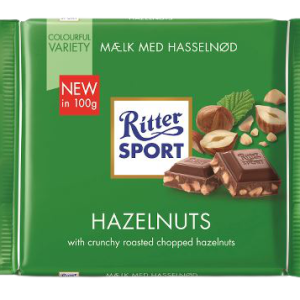 ritter sport hazelnuts