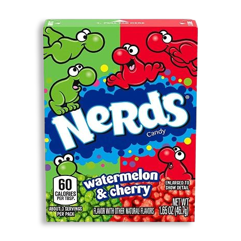 Nerds Watermelon & Cherry 46,7g