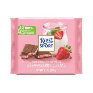 Ritter Sport - Jordbær 100g