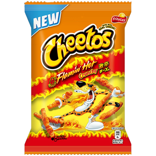 Cheetos flamin hot Japansk