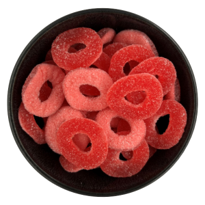 Slikbilen - Sour Strawberry Rings