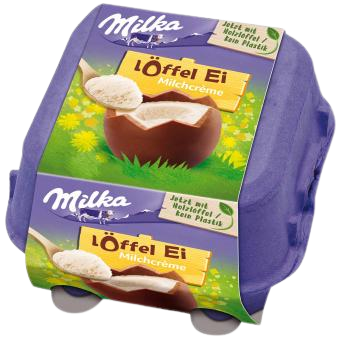 Milka - Påskeæg 4x34g