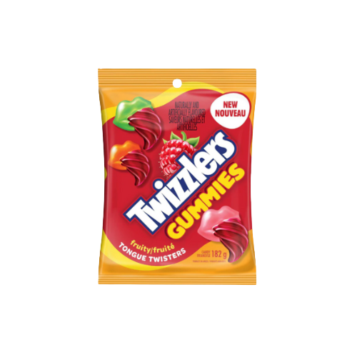 Twizzlers - Twisters Fruity Gummies 182 gr.