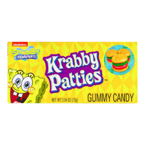 Spongebob - Krabby Patties 72g