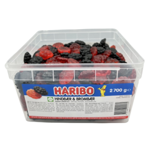 Haribo - Hindbær & Brombær 2,70kg