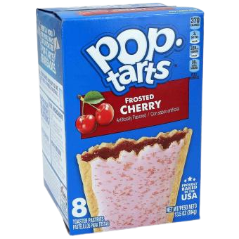 Kellogg's - Pop-Tarts Frosted Cherry 384g