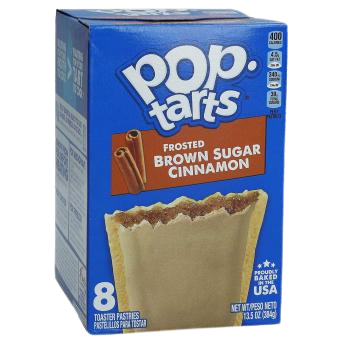 Kellogg's - Pop-Tarts Frosted Brown Sugar Cinnamon 384g