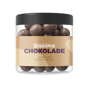 Lakridskugler med Mælkechokolade Large - 340g