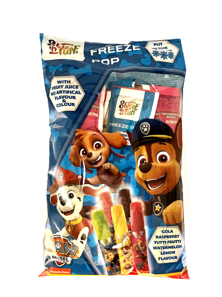 Sweet ´n Fun - Freeze Pop Paw Patrol 10x50ml