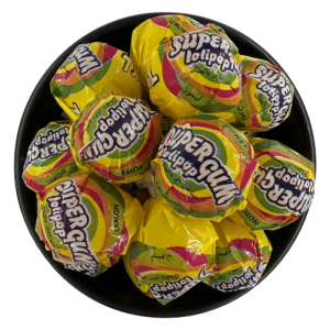 Slikbilen - Super Gum Lollipop Lemon