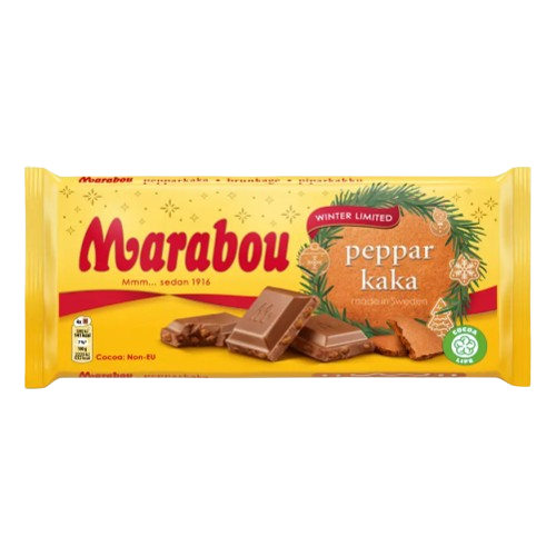 Marabou - Peberkage 185g