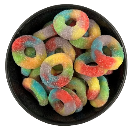 Slikbilen - Sour Rainbow Rings