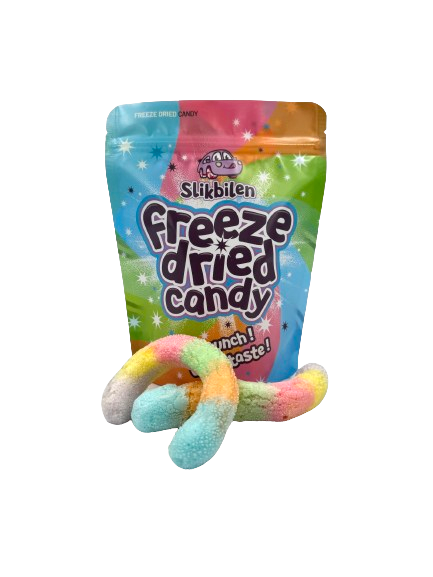 Freeze Dried Sour Colourful Worms