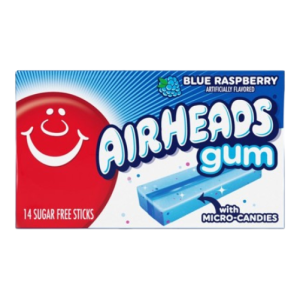 Airheads - Gum Blue Raspberry 33g