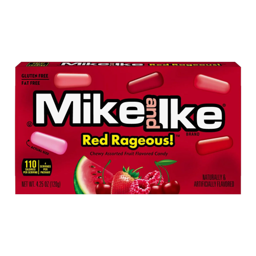 Mike and Ike - Red Rageous! 120g