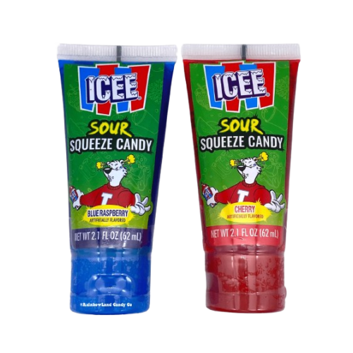 Icee - Sour Squeeze Candy Tubes 62ml