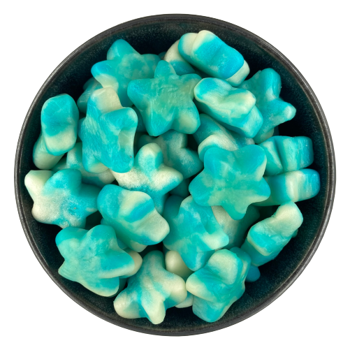 Slikbilen - Blue Twist Stars