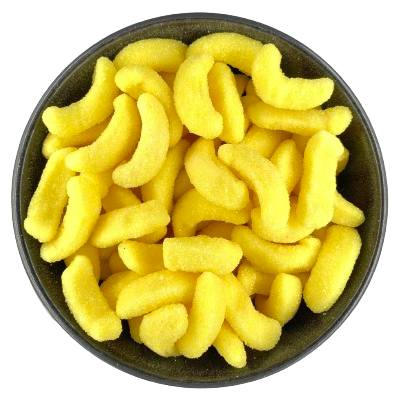 Slikbilen - Mini Sugar Foam Bananas